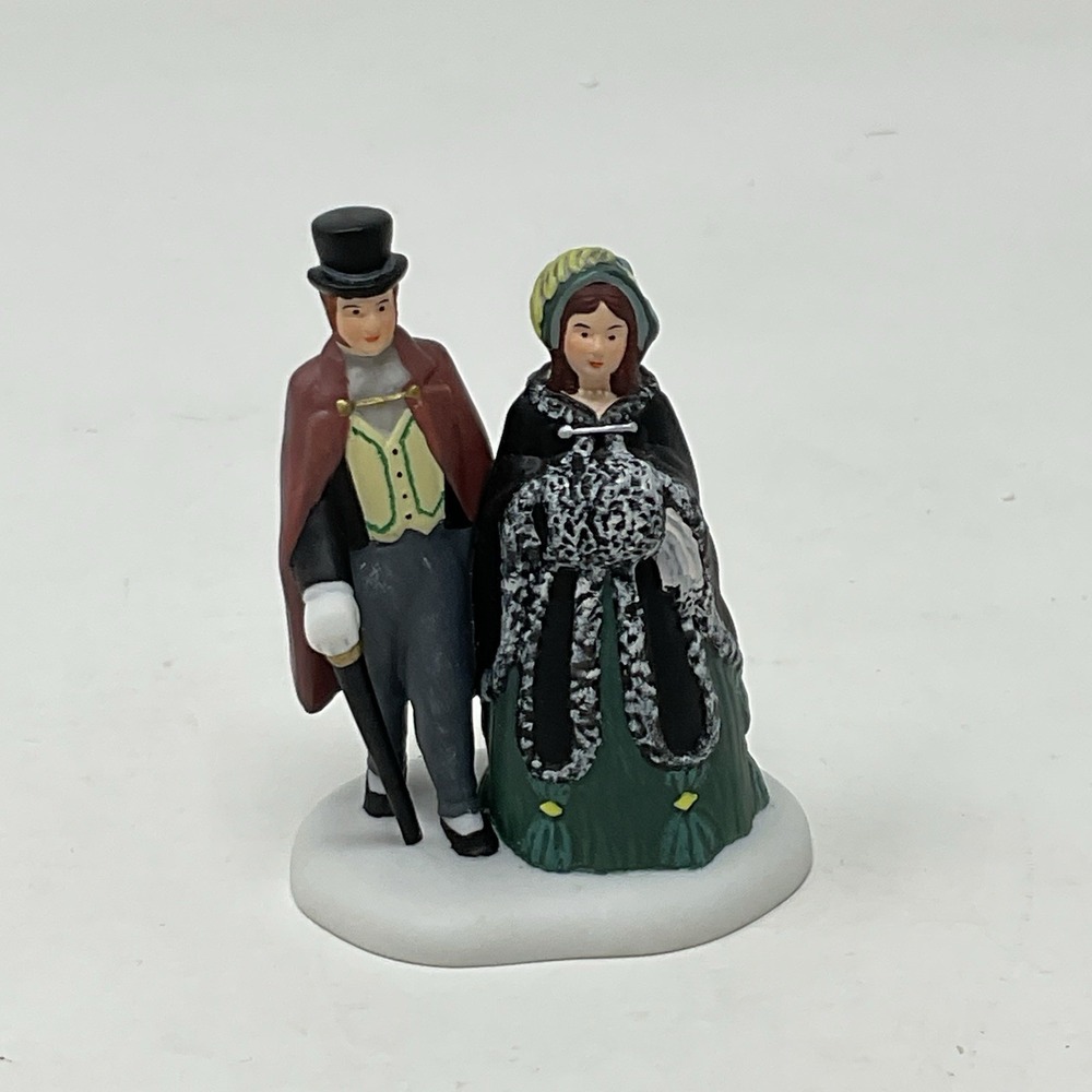 Dept 56 Dickens Village A Gentleman And Lady Christmas 56.58559